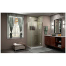 Unidoor-X 72" High x 36-3/8" Wide x 34" Deep Hinged Frameless Shower Enclosure with Clear Glass - image 9