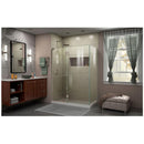 Unidoor-X 72" High x 47-3/8" Wide x 30" Deep Left Hinged Frameless Left Hand Shower Enclosure with Clear Glass - image 5