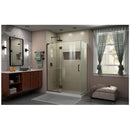 Unidoor-X 72" High x 47-3/8" Wide x 30" Deep Left Hinged Frameless Left Hand Shower Enclosure with Clear Glass - image 12