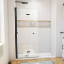 Aqua-Q Fold 33-1/2" W x 72" H Frameless Bi-Fold Shower Door - image 1