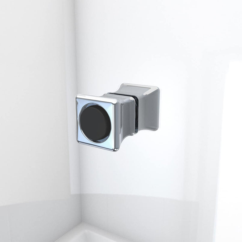 Aqua-Q Fold 36" W x 58" H Frameless Bi-Fold Tub Door - image 5