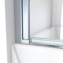 Aqua-Q Swing 72" High x 40" Wide Pivot Frameless Shower Door with Clear Glass - image 5