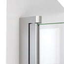 Aqua-Q Swing 72" High x 40" Wide Pivot Frameless Shower Door with Clear Glass - image 7