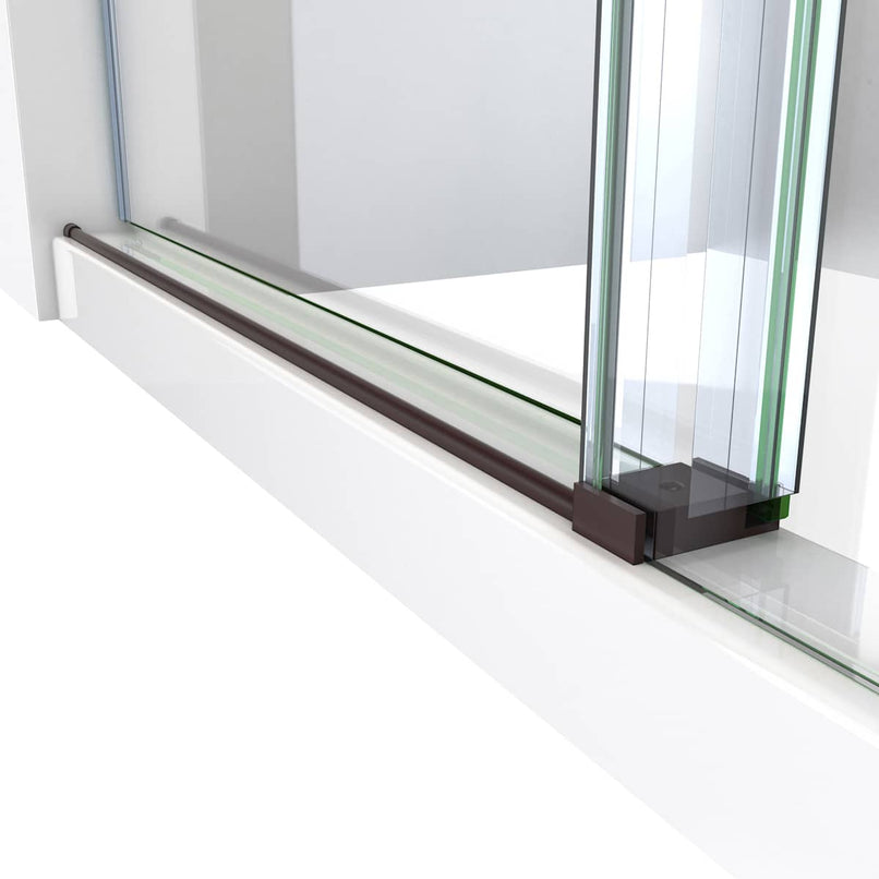 Enigma-X 76" High x 44" Wide Sliding Frameless Shower Door - image 7