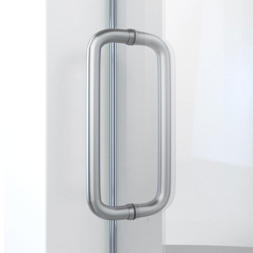 Enigma-CXO 76" High x 56, 57, 58, 59, 60" Wide Sliding Frameless Shower Door with Clear Glass - image 4