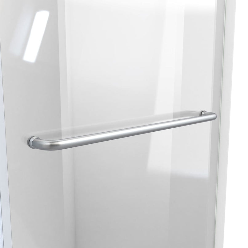 Enigma-CXO 76" High x 56, 57, 58, 59, 60" Wide Sliding Frameless Shower Door with Clear Glass - image 5