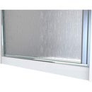 Alliance Swing BG 69-5/8" High x 31" Wide Hinged Semi Frameless Shower Door with Frosted Glass - image 7