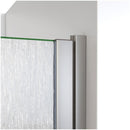 Alliance Swing BG 69-5/8" High x 31" Wide Hinged Semi Frameless Shower Door with Frosted Glass - image 8