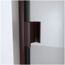 Alliance Swing BG 69-5/8" High x 31" Wide Hinged Semi Frameless Shower Door with Clear Glass - image 2