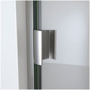 Alliance Swing BG 69-5/8" High x 31" Wide Hinged Semi Frameless Shower Door with Clear Glass - image 6