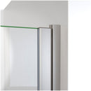 Alliance Swing BG 69-5/8" High x 31" Wide Hinged Semi Frameless Shower Door with Clear Glass - image 8
