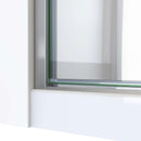 Alliance Swing 72-5/8" High x 24" Wide Hinged Semi Frameless Shower Door with Clear Glass - image 5