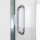 Alliance Swing 72-5/8" High x 30" Wide Hinged Semi Frameless Shower Door with Clear Glass - image 16