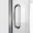 Alliance Swing 72-5/8" High x 33" Wide Hinged Semi Frameless Shower Door with Clear Glass - image 16
