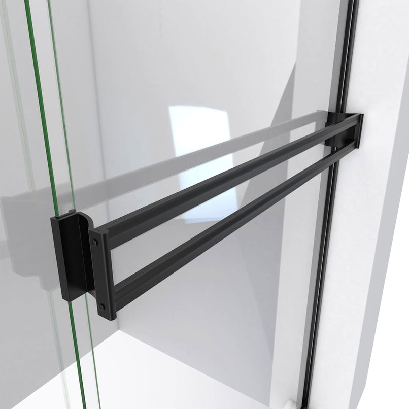 Alliance Pro BG 70-3/8" High x 60" Wide Bypass Semi Frameless Shower Door with Clear Glass - image 13