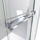 Alliance Pro BG 70-3/8" High x 60" Wide Bypass Semi Frameless Shower Door with Clear Glass - image 5
