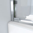 Alliance Pro BG 70-3/8" High x 60" Wide Bypass Semi Frameless Shower Door with Clear Glass - image 6