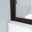 Alliance Pro BG 70-3/8" High x 60" Wide Bypass Semi Frameless Shower Door with Clear Glass - image 14