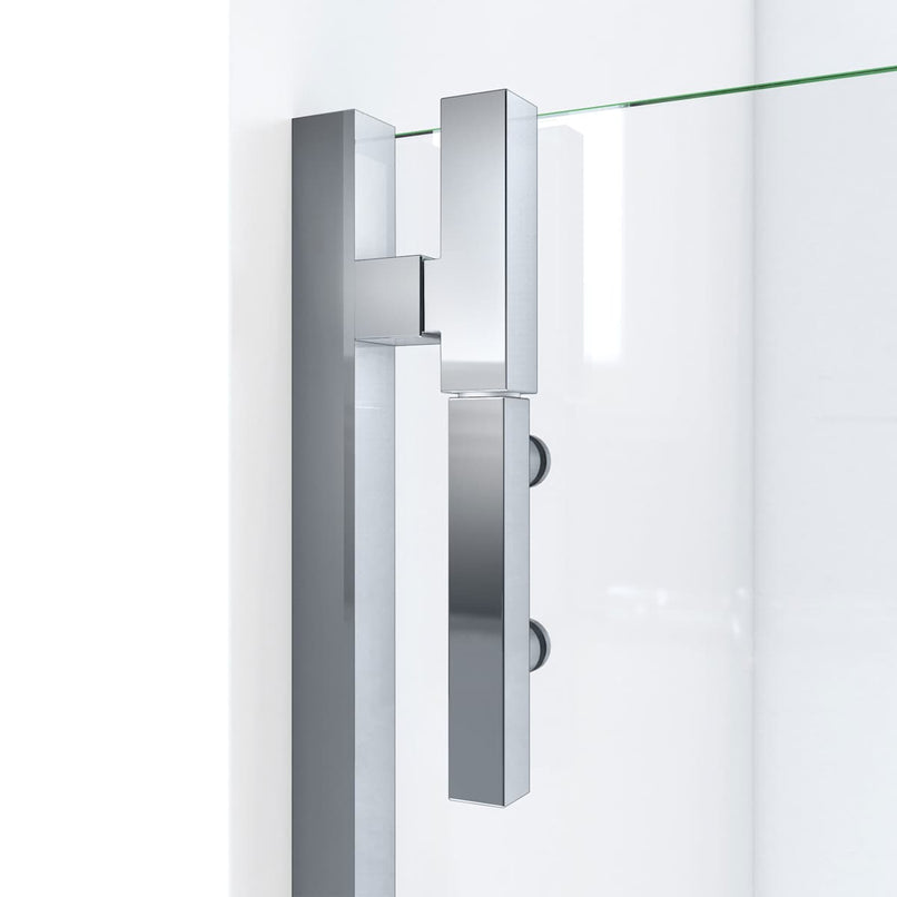 Ascend 27-1/4" - 28" W x 72" H Frameless Pivot Shower Door - image 4