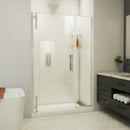 Ascend 46" - 47" W x 72" H Frameless Pivot Shower Door - image 1