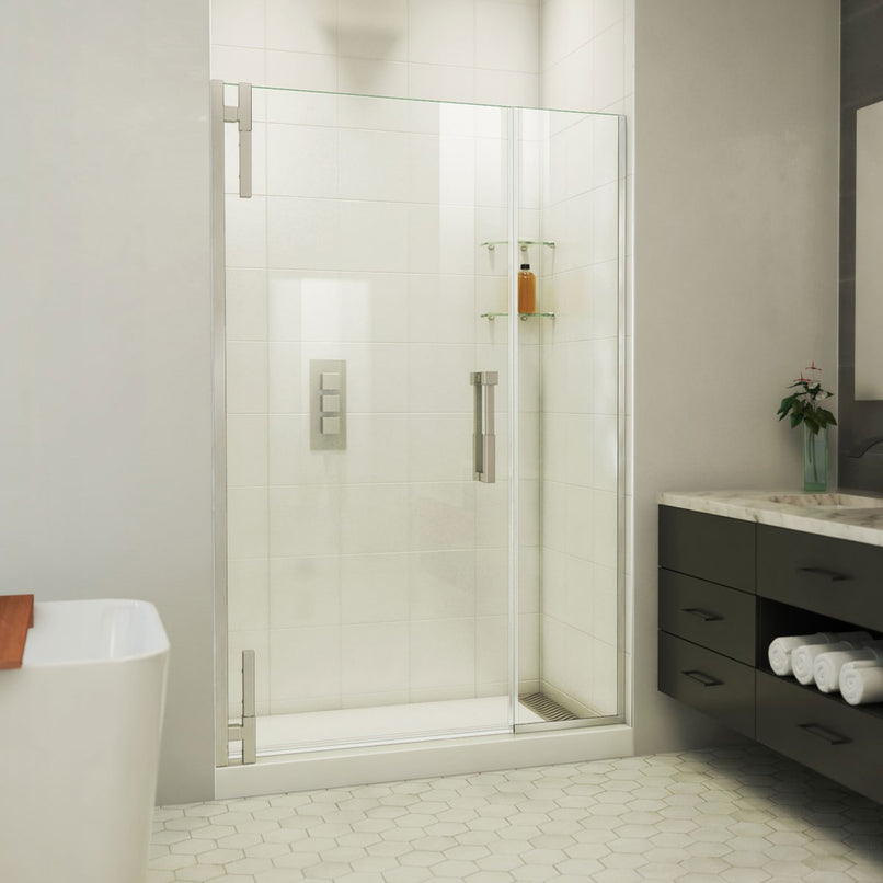 Ascend 46" - 47" W x 72" H Frameless Pivot Shower Door - image 1