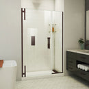 Ascend 48" - 49" W x 72" H Frameless Pivot Shower Door - image 1