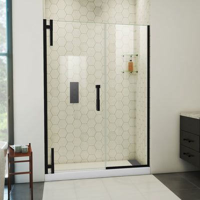 Ascend 50" - 51" W x 72" H Frameless Pivot Shower Door - image 1