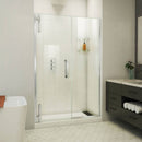 Ascend 56-1/2" - 57-1/2" W x 72" H Frameless Pivot Shower Door - image 2