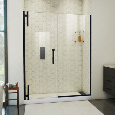 Ascend 58-1/2" - 59-1/2" W x 72" H Frameless Pivot Shower Door - image 1