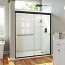 Alliance Pro HV 70-1/2" High x 60" Wide Sliding Semi Frameless Shower Door with Clear Glass - image 1