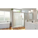 Alliance Pro HV 76-1/2" High x 60" Wide Sliding Semi Frameless Shower Door with Clear Glass - image 8