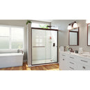 Alliance Pro HV 76-1/2" High x 60" Wide Sliding Semi Frameless Shower Door with Clear Glass - image 13
