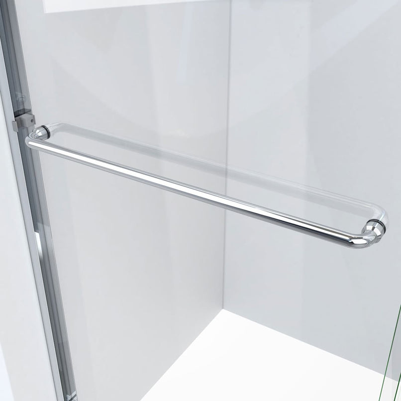 Alliance Pro ML 70-1/2" High x 60" Wide Sliding Semi Frameless Shower Door with Clear Glass - image 5