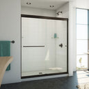 Alliance Pro ML 70-1/2" High x 60" Wide Sliding Semi Frameless Shower Door with Clear Glass - image 1