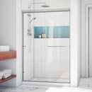 Alliance Pro LT 70-3/8" High x 48" Wide Bypass Semi Frameless Shower Door with Clear Glass - image 2