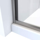 Alliance Pro LT 70-3/8" High x 60" Wide Bypass Semi Frameless Shower Door with Clear Glass - image 17