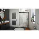Sapphire-V 76" High x 48" Wide Bypass Semi Frameless Shower Door with Clear Glass - image 5