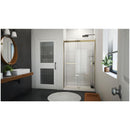 Sapphire-V 76" High x 48" Wide Bypass Semi Frameless Shower Door with Clear Glass - image 13