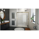 Sapphire-V 76" High x 60" Wide Bypass Semi Frameless Shower Door with Clear Glass - image 13