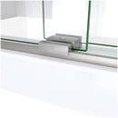 Sapphire-V 76" High x 60" Wide Bypass Semi Frameless Shower Door with Clear Glass - image 14