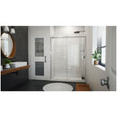 Sapphire-V 76" High x 60" Wide Bypass Semi Frameless Shower Door with Clear Glass - image 17