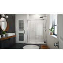 Sapphire-V 76" High x 60" Wide Bypass Semi Frameless Shower Door with Clear Glass - image 21