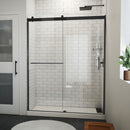 Sapphire-V 76" High x 60" Wide Bypass Semi Frameless Shower Door with Clear Glass - image 1