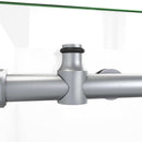 Enigma-X 76" High x 44-3/8" Wide x 32-1/2" Deep Sliding Frameless Shower Enclosure with Clear Glass - image 10