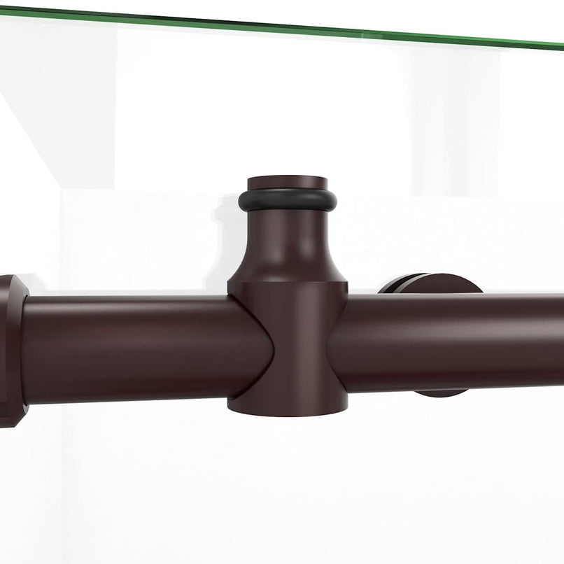 Enigma-X 76" High x 44-3/8" Wide x 34-1/2" Deep Sliding Frameless Shower Enclosure with Clear Glass - image 3