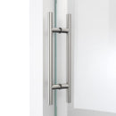 Enigma-X 76" High x 56-3/8" Wide x 32-1/2" Deep Sliding Frameless Shower Enclosure with Clear Glass - image 12