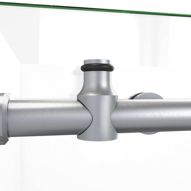 Enigma-X 76" High x 56-3/8" Wide x 34-1/2" Deep Sliding Frameless Shower Enclosure with Clear Glass - image 10