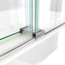 Enigma-X 76" High x 56-3/8" Wide x 34-1/2" Deep Sliding Frameless Shower Enclosure with Clear Glass - image 20