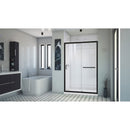 Infinity-Z 72" High x 44" Wide Sliding Semi Frameless Shower Door with Clear Glass - image 10