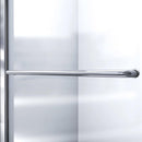 Infinity-Z 72" High x 44" Wide Sliding Semi Frameless Shower Door with Clear Glass - image 3